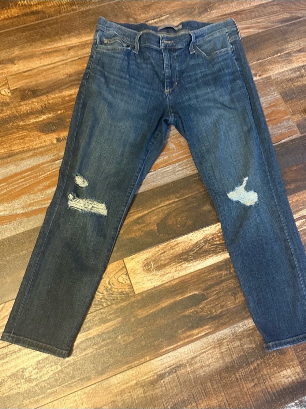 Joe’s Jean - Classic Dark Blue Distressed Women’s Jeans
